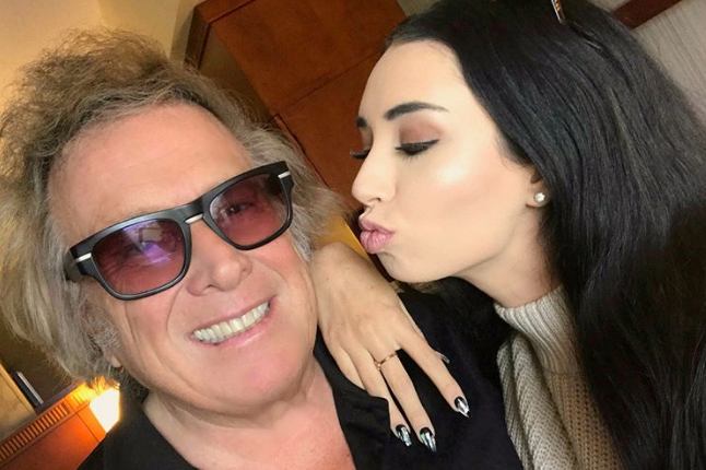 Don McLean enjoys a beautiful day with his 48-year junior girlfriend Paris Dylan.